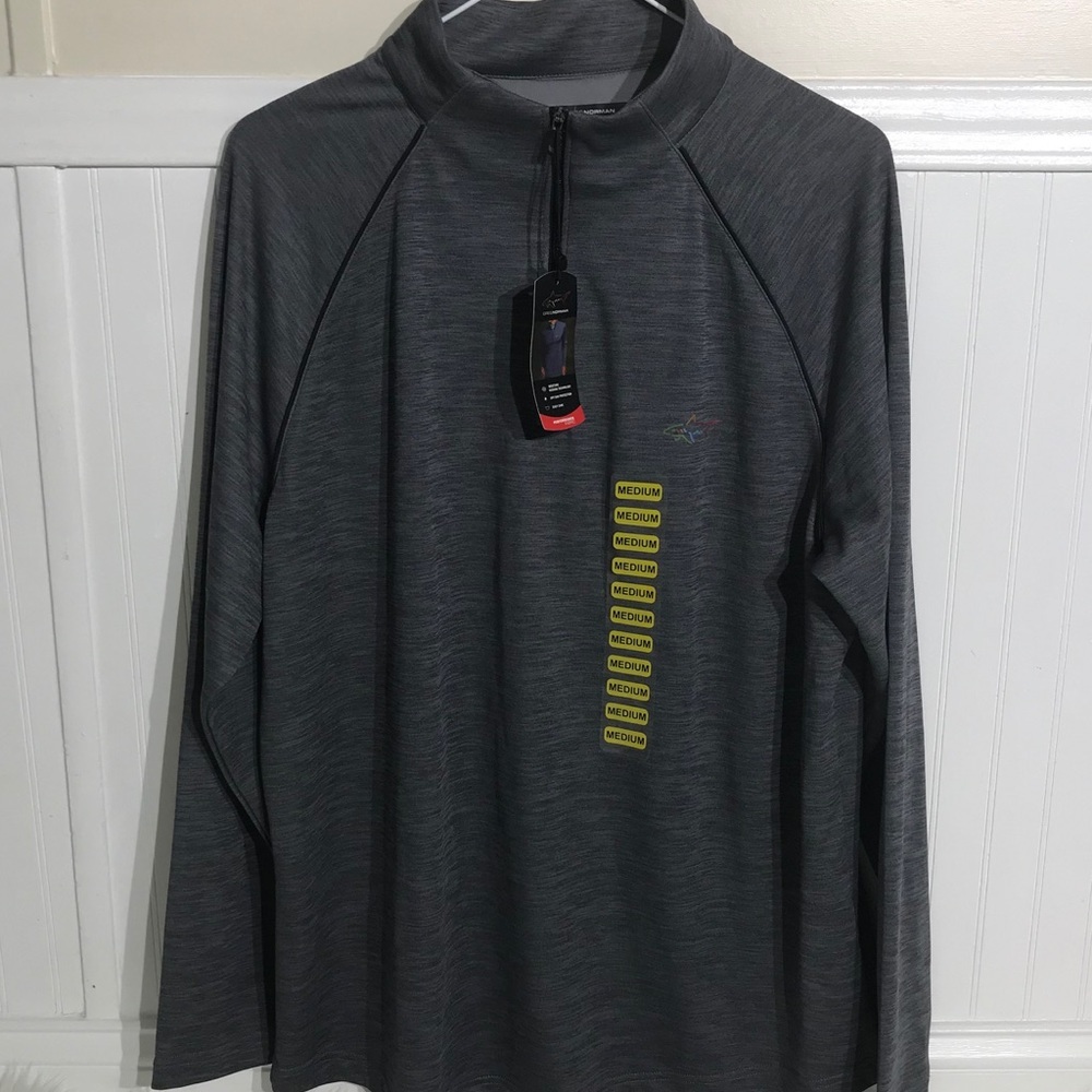 GREG NORMAN 1/4 Zip Long Sleeve Pullover Size M